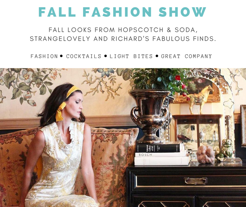 2nd Annual Fall Fashion Show on September 21st